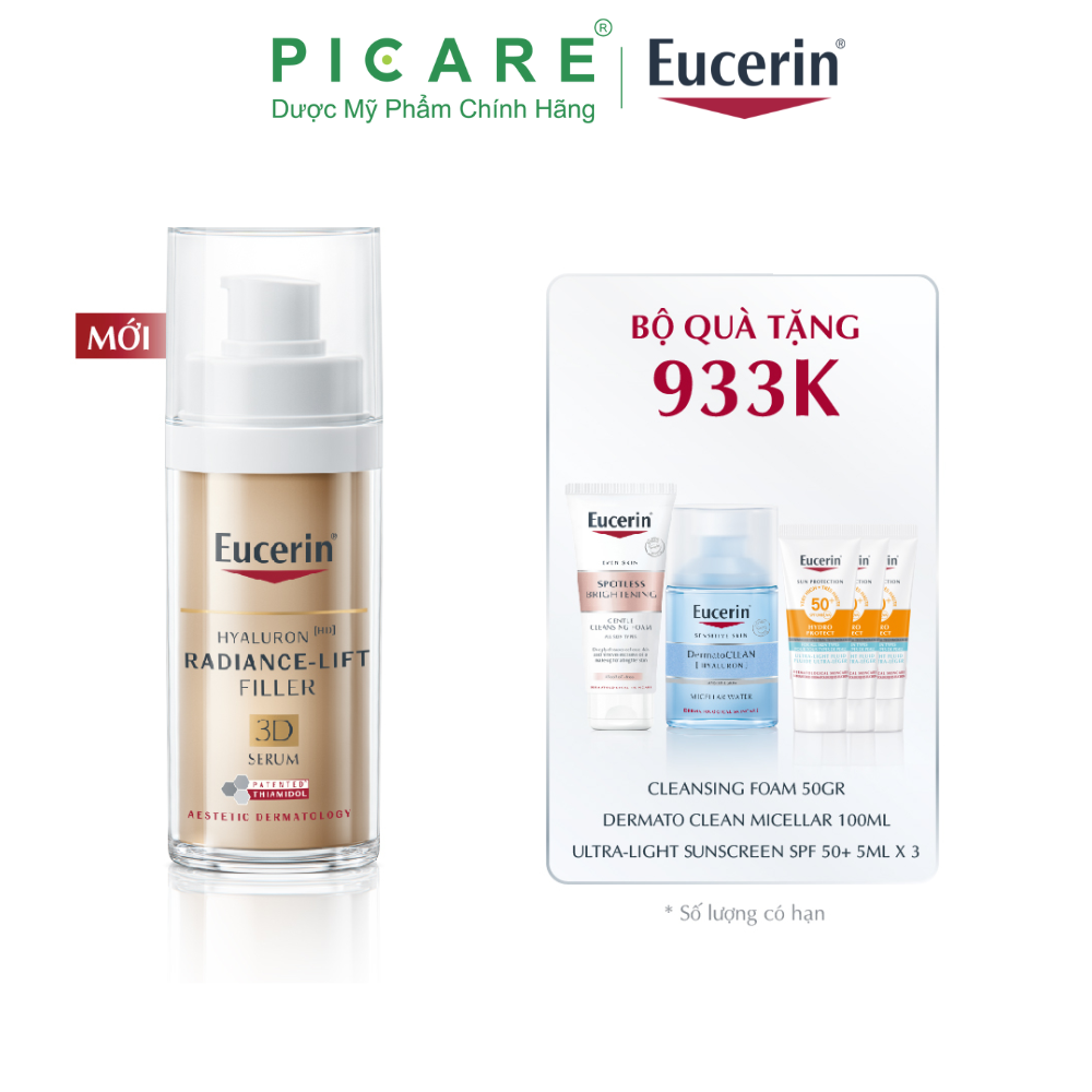 Tinh Chất Ngăn Ngừa Lão Hóa Eucerin Hyaluron Radiance-Lift Filler 3d Serum 30ml