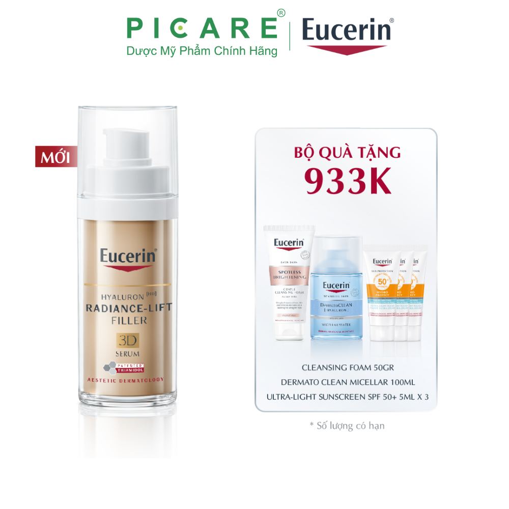 Tinh Chất Ngăn Ngừa Lão Hóa Eucerin Hyaluron [Hd] Radiance-Lift Filler 3d Serum 30ml