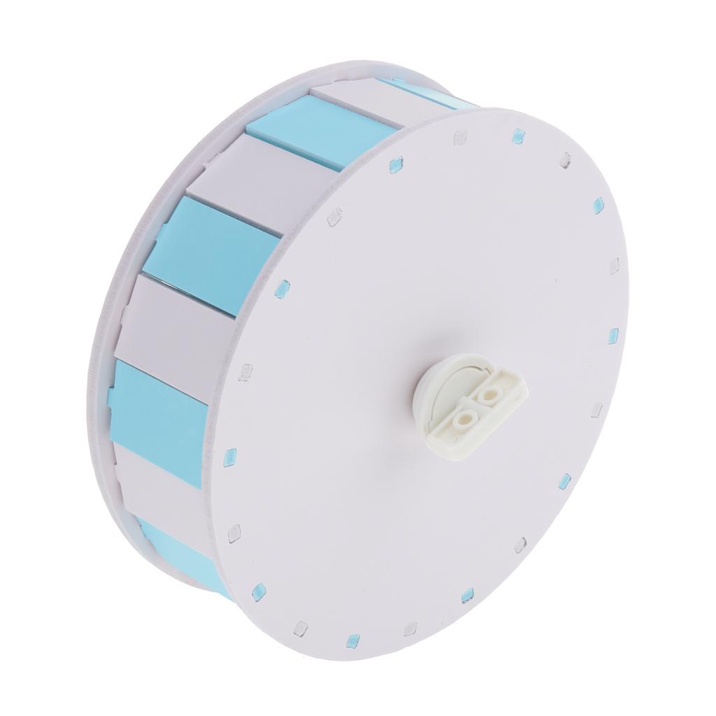 Hamster Silent Exercise Wheel Jogging Running Toy For Guinea Pig Blue White