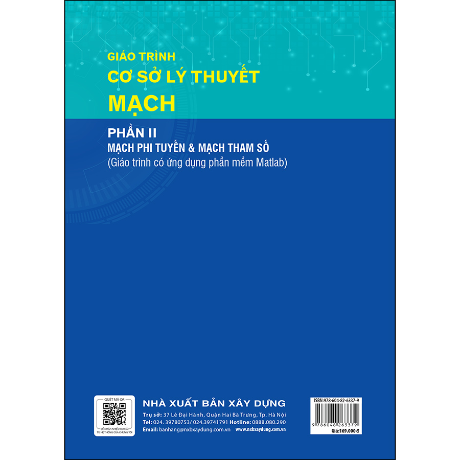 Giáo Trình Cơ Sở Lý Thuyết Mạch - Phần 2 : Mạch Phi Tuyến &amp; Mạch Tham Số (Giáo Trình Có Ứng Dụng Phần Mềm Matlab)