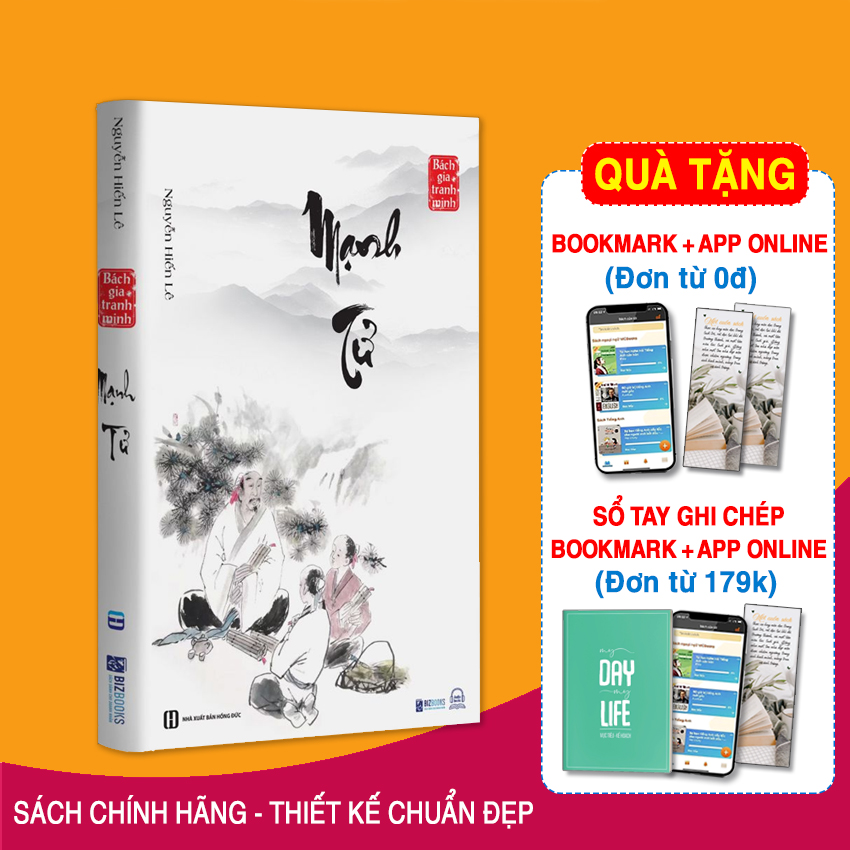 Sách - Mạnh Tử - Nguyễn Hiến Lê Tuyển Tập Bách Gia Tranh Minh