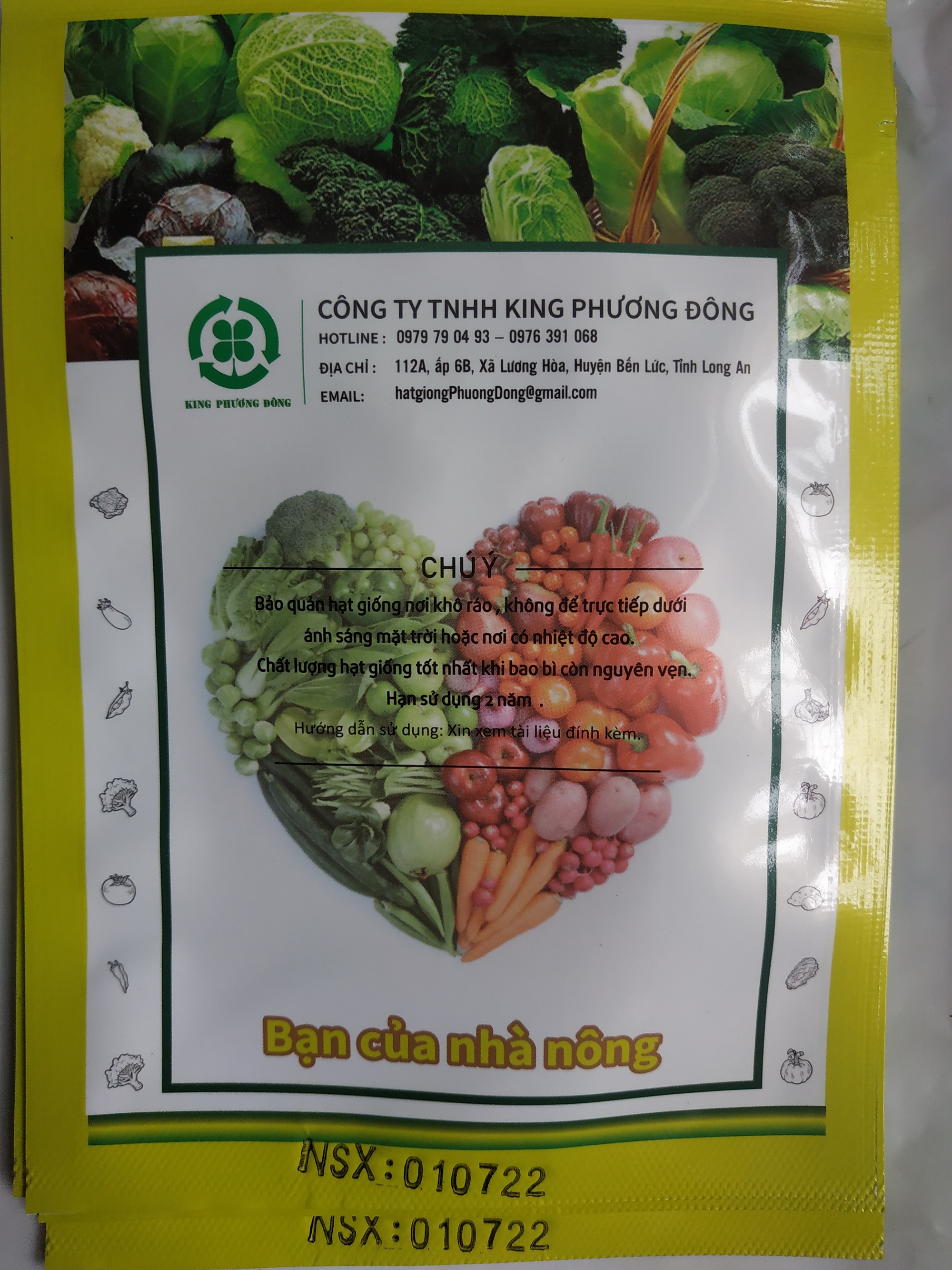 Combo 5 gói Hạt giống HẸ - gói 1 gram