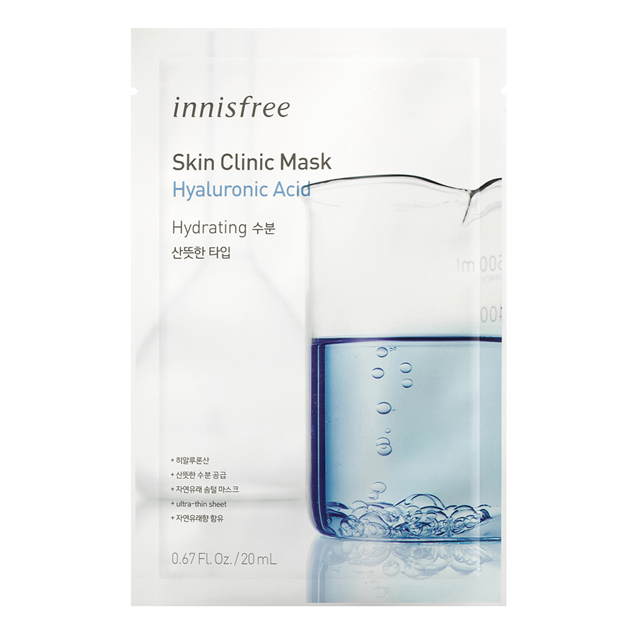 Mặt Nạ Hyaluronic Acid Innisfree Skin Clinic - Mặt Nạ Hyaluronic Acid 20ml (1 Miếng)-131171762