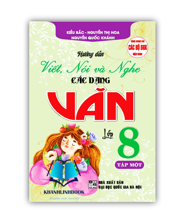 Sách - Hướng dẫn viết, nói và nghe các dạng văn 8 - tập 1