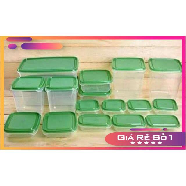 Bộ hộp nhựa 17 món đựng thực phẩm