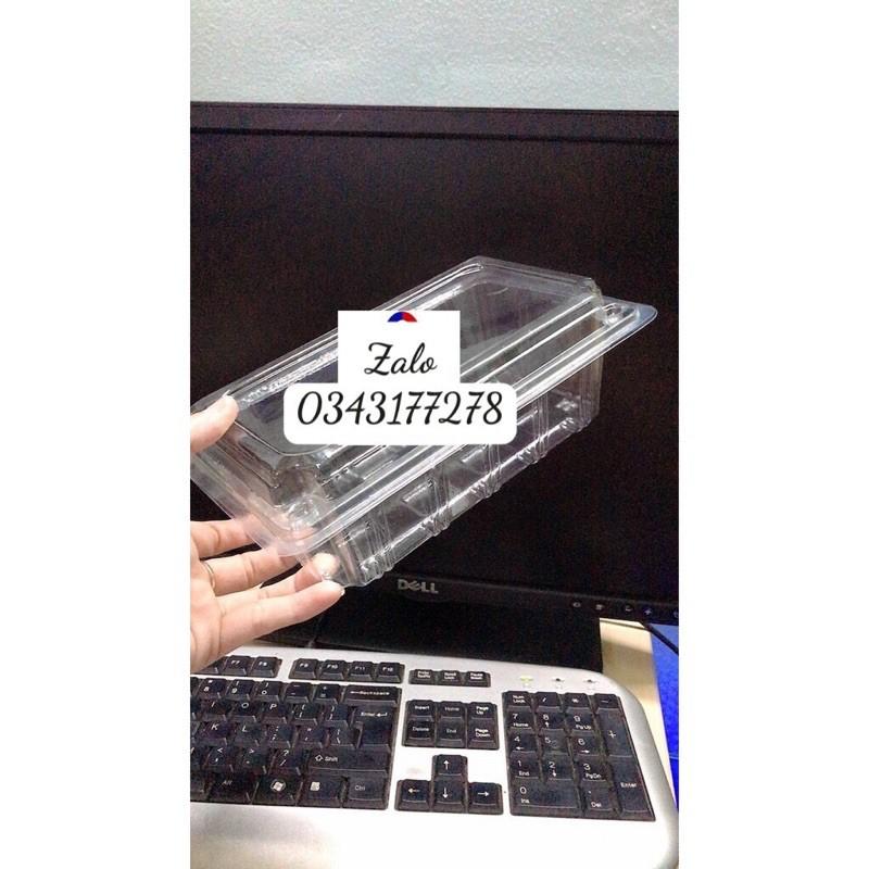 50 Hộp nhựa đựng bánh mì hoa cúc