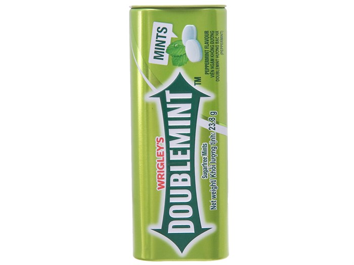 Viên ngậm không đường Doublemint hương bạc hà 23.8g