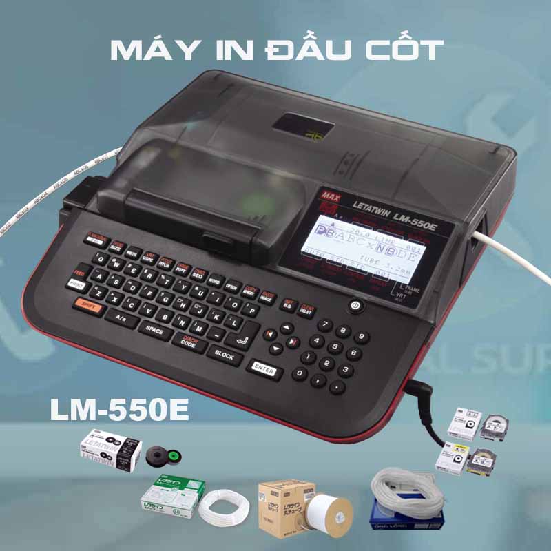 Máy in đầu cốt LM-550E (Hàng chính hãng)