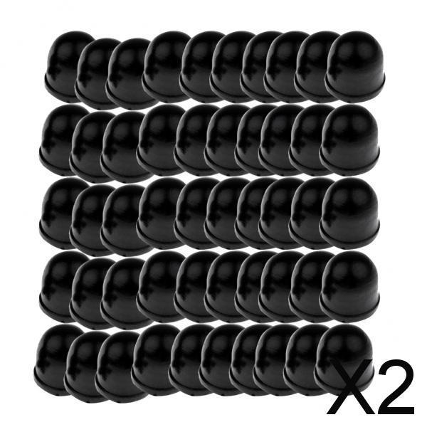 2x50 Pack Skateboard Bushings Washers Pivot Cups Longboard Rebuild Spacers
