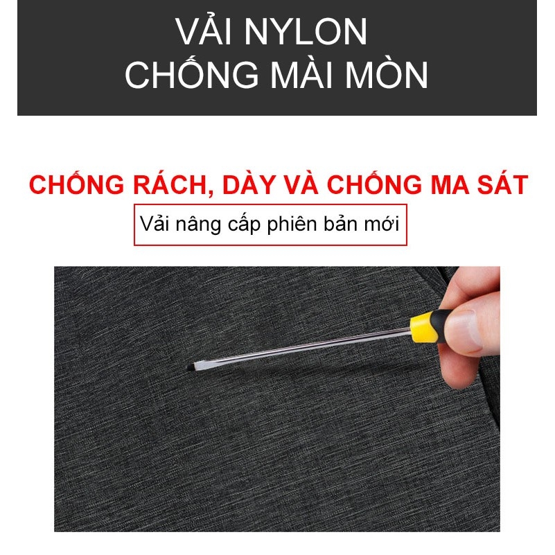 Balo, Balo Nam, Ba Lô, Ba Lô Nam, Ba Lô Công Sở, Ba Lô Laptop Chống Sốc, Chống Thấm Nước, Chống Bám Bụi, Không Phai Màu, Nhẹ – Bền - BLN005