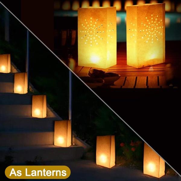 Đèn LED giả nến chạy pin thiết kế sống động và sáng tạo