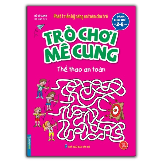 Sách - Trò chơi mê cung - Thể thao an toàn (2-8 tuổi)