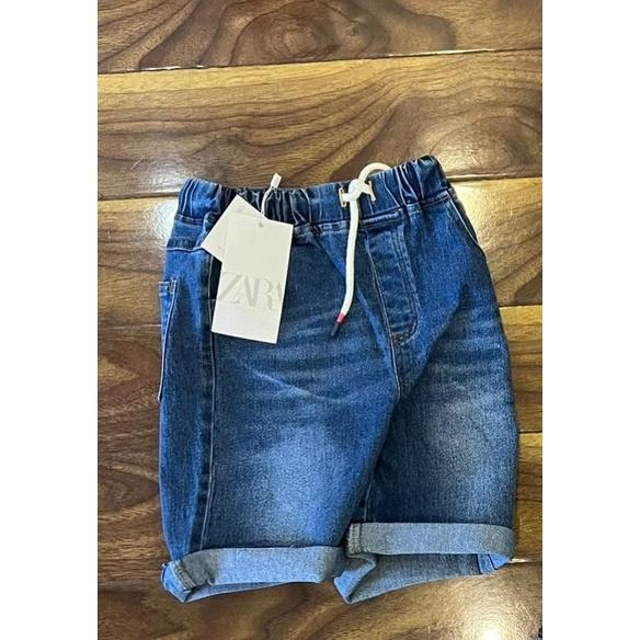 quần short jean bé trai size đại chất jean co dãn thoải mái