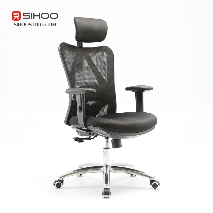 SIHOO M18 - ghế công thái học Egronomic full lưới thoáng khí, ghế văn phòng điều chỉnh thắt lung bảo vệ cột sống