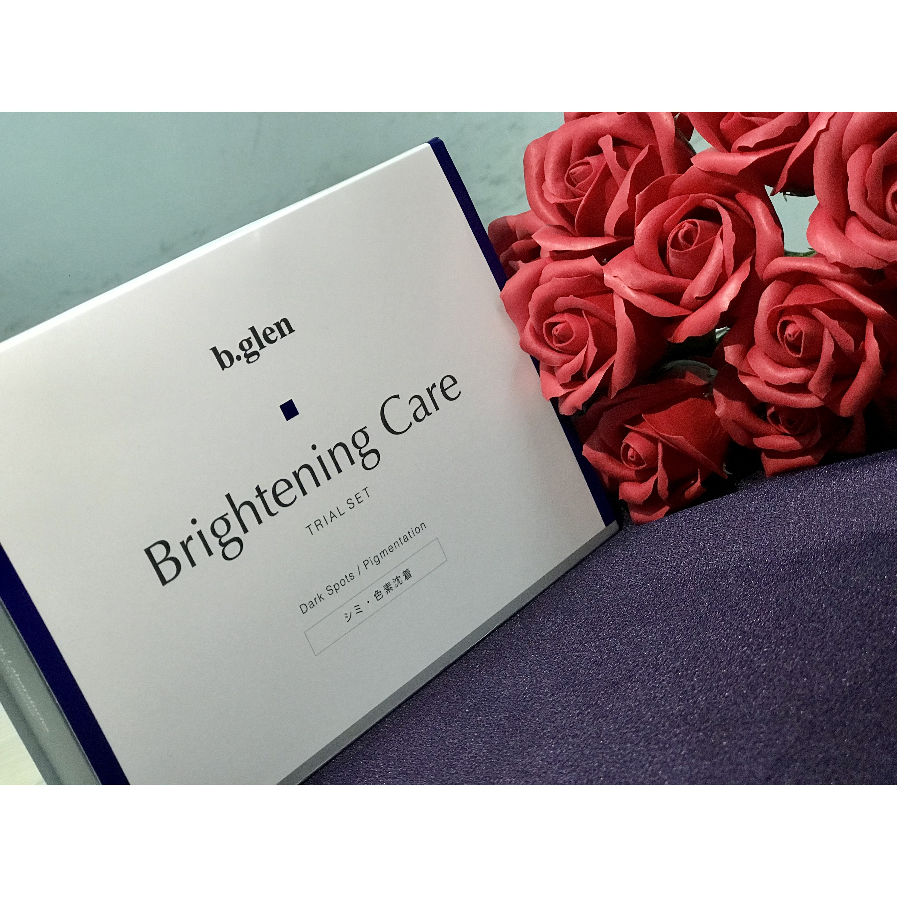 Bộ sản phẩm dưỡng trắng dùng thử b.glen Brightening Care Trial Set