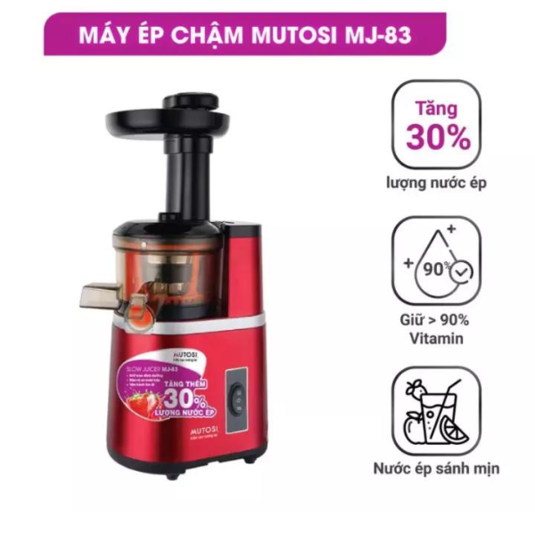 Máy Ép Chậm MUTOSI MJ-83 - Hàng Chính Hãng