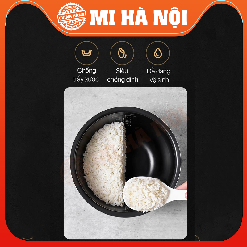 Nồi Cơm Điện Xiaomi Thông Minh Cao Tần 1,6L - 3L - 4L- Hàng chính hãng