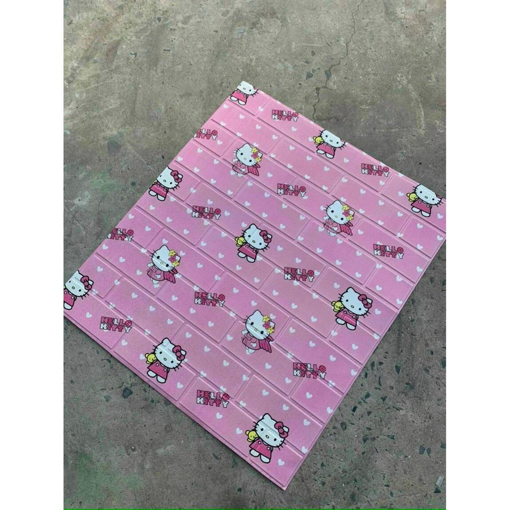 Xốp Dán Tường 3D hình thú trẻ em 70x70 combo 10 tấm
