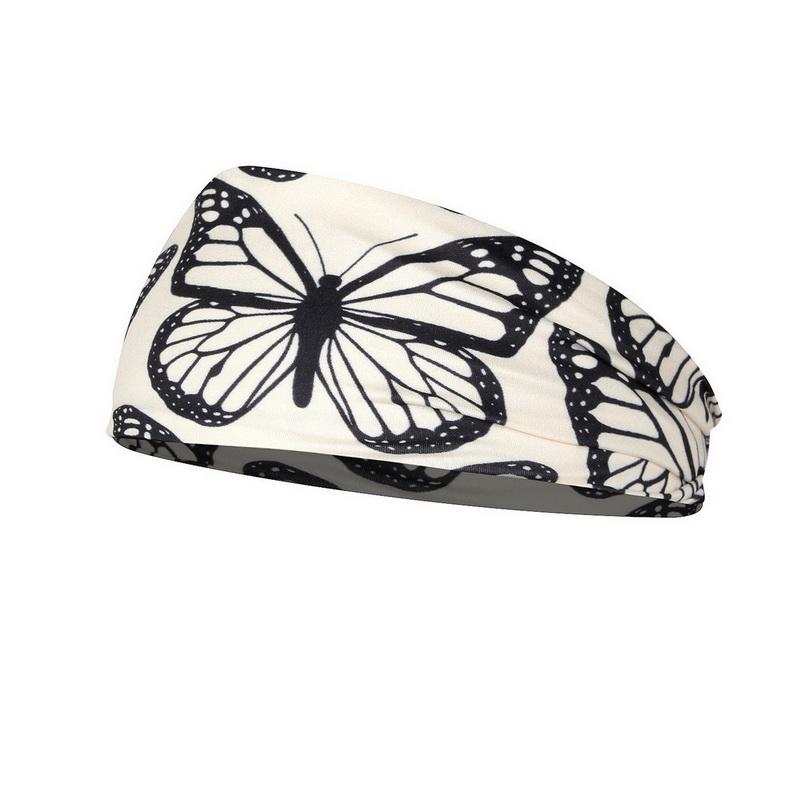 Tie Dye đạp xe Yoga Sport Sweat Band Women Sweatband cho nam giới nữ Yoga Bands Head Sweat Bands An toàn thể thao Color: color 20