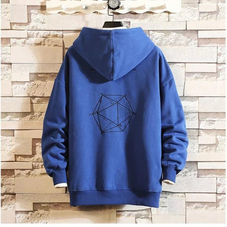 Áo Hoodie Nỉ Bông Unisex Streetwear Lục Lăng
