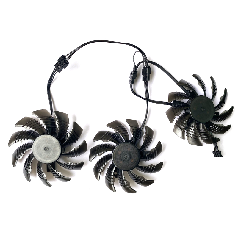 NEW 3PCS 75MM 4PIN PLD08010S12HH GTX1080 Cooling Fan For GIGABYTE GTX 1080 1070 Ti G1 Gaming 1060 G1 ROCK Graphics