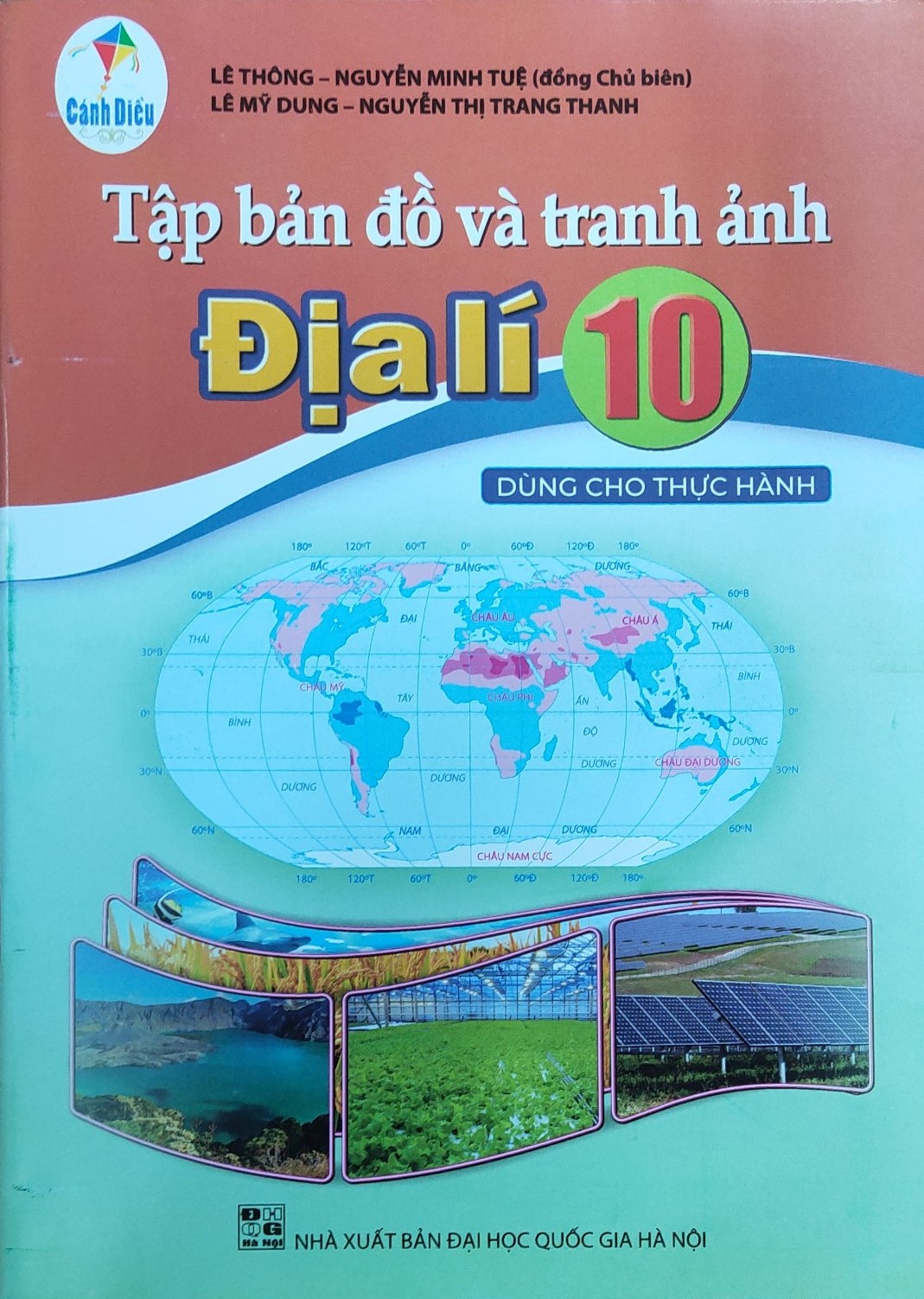 Tập bản đồ và tranh ảnh Địa Lí lớp 10