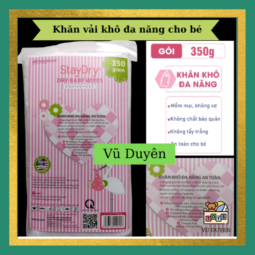 Khăn vải khô đa năng 350g