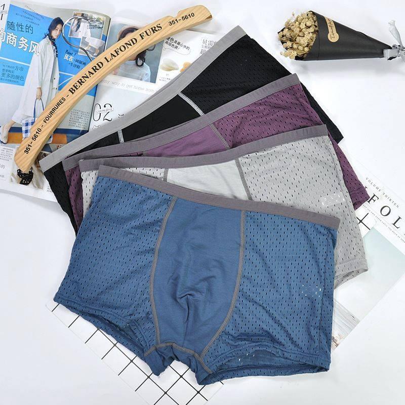 Hộp 4 quần sip đùi thông hơi Men