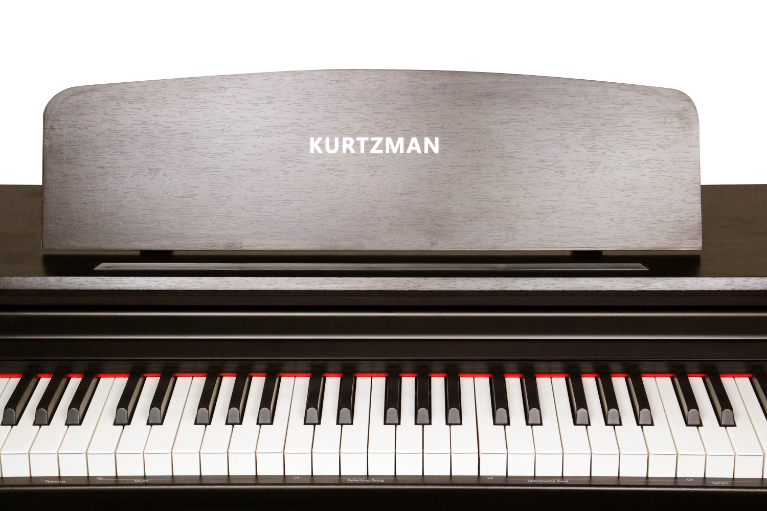 Đàn Piano điện cao cấp, Home Digital Piano - Kzm Kurtzman KS1 Bluetooth - Dáng Upright, Bluetooth 5.0 - Màu nâu đen (DR) - Hàng chính hãng