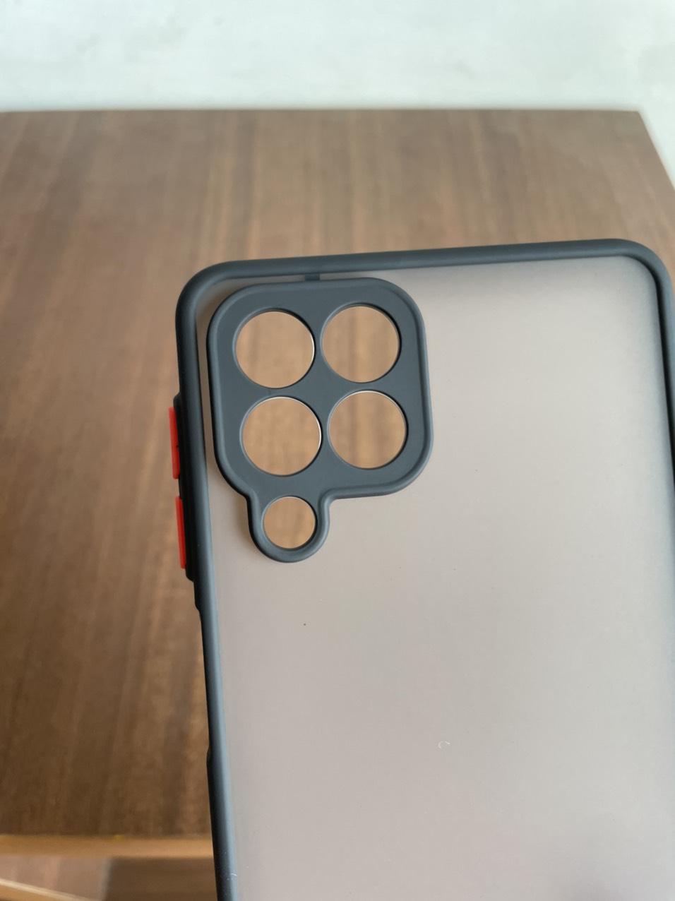Ốp lưng cho Samsung Galaxy M53 5G viền dẻo đen lưng nhám mờ bảo vệ camera