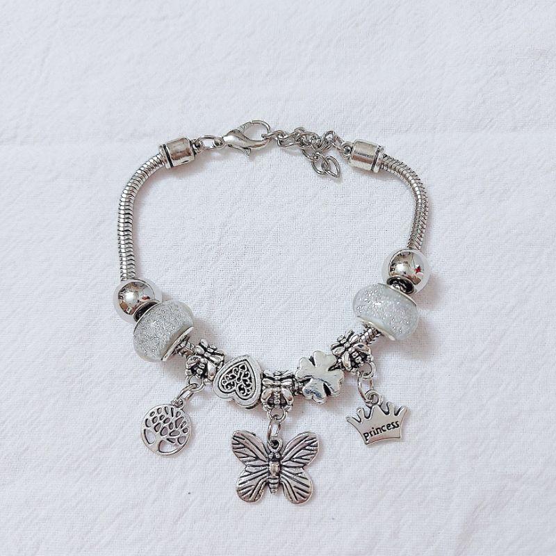 Vòng tay đá charm FREESHIP thiết kế lạ mắt, nhiều màu nhiều mẫu