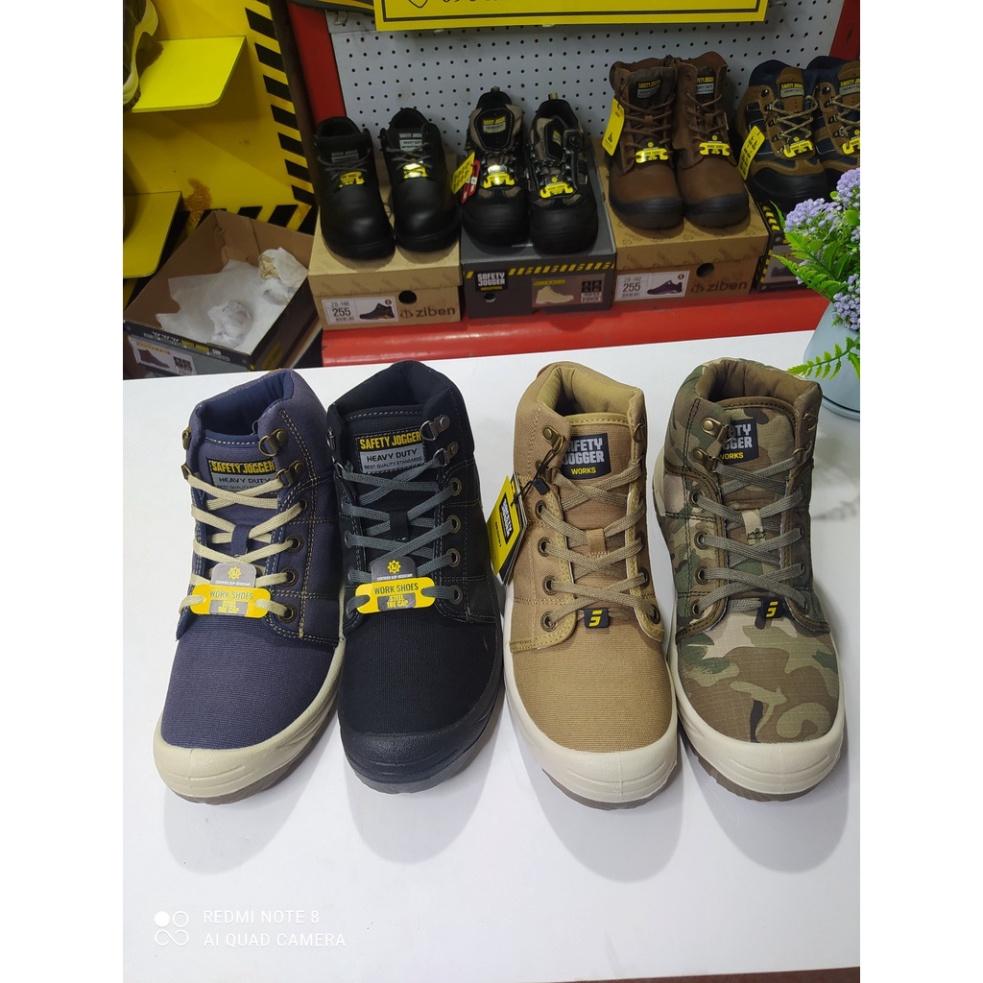 Giày Bảo Hộ Safety Jogger Desert 117 Chất Da Thật, Chống Trơn Trượt, Chống Va Đập