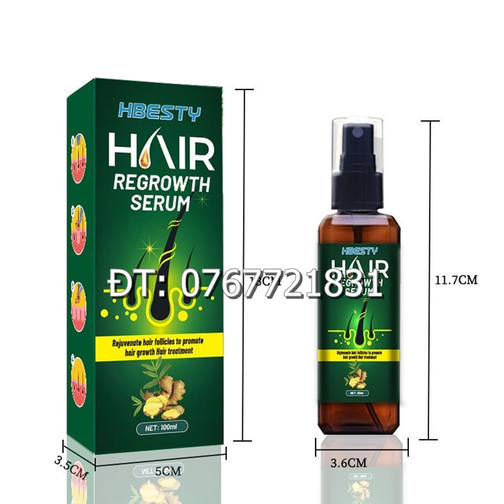 Serum dưỡng mọc tóc, giúp tóc mọc nhanh, nhiều và dày, sợi tóc đen bóng xuất xứ Nhật Bản – Mã số 1230