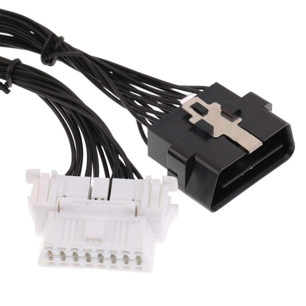 Car OBD2 Y Splitter Connector Extension Cable Wire