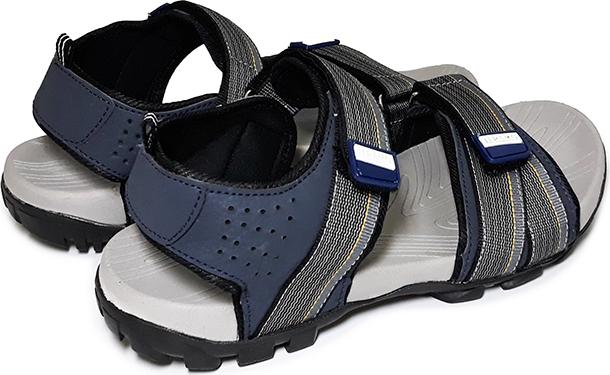 Giày Sandal Nam Teramo Quai Chéo TRM33 Xanh Đen