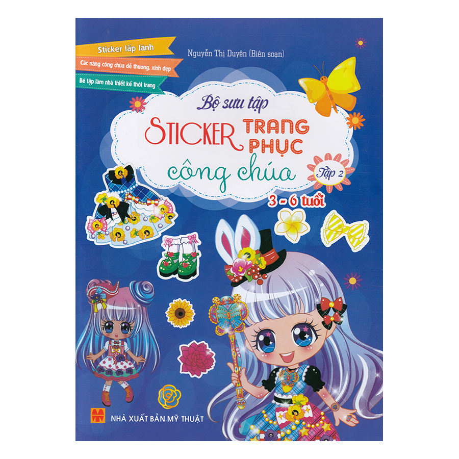 Bộ Sưu Tập Sticker Trang Phục Công Chúa T2