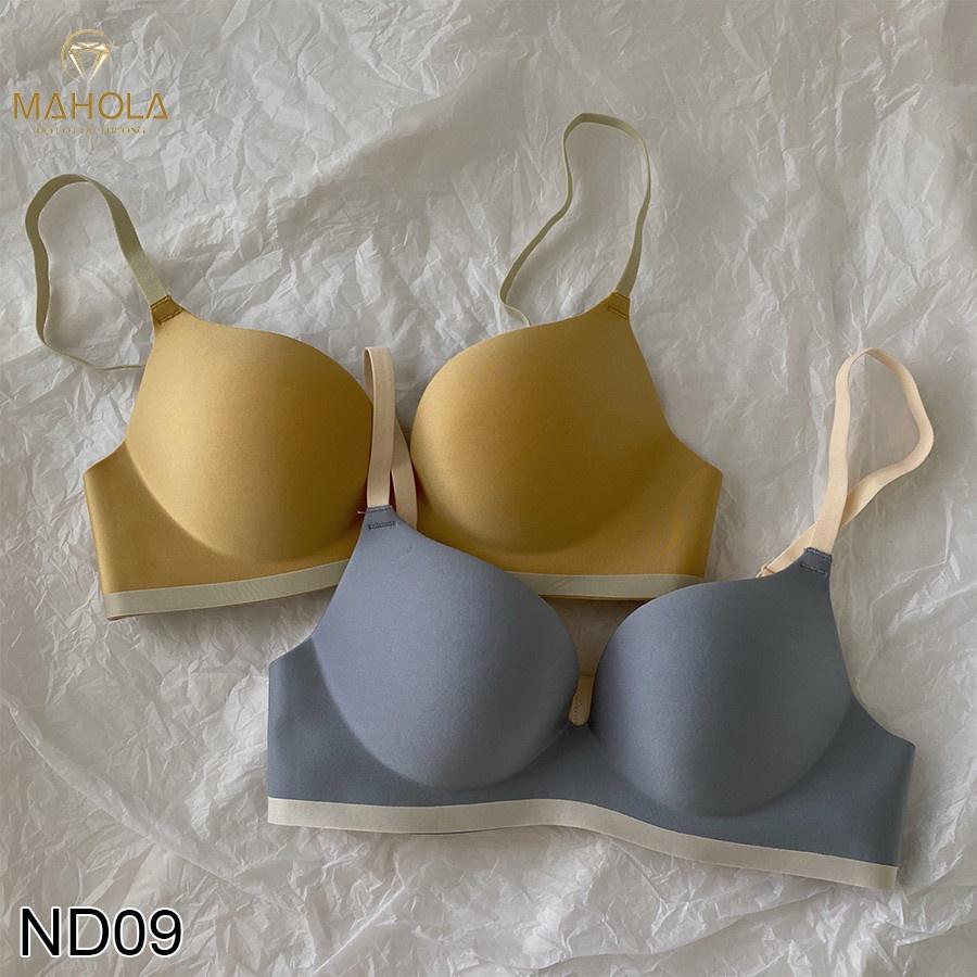 Áo Lót Su Nữ Đệm Vừa Không Gọng Mềm Mại Siêu Nâng Ngực MAHOLA ND09