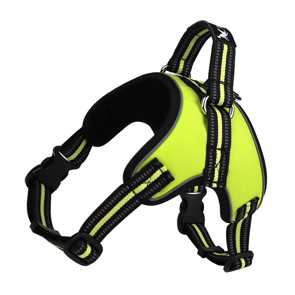 No Pull Dog Puppy Harness Soft Adjustable Reflective Comfortable Vest