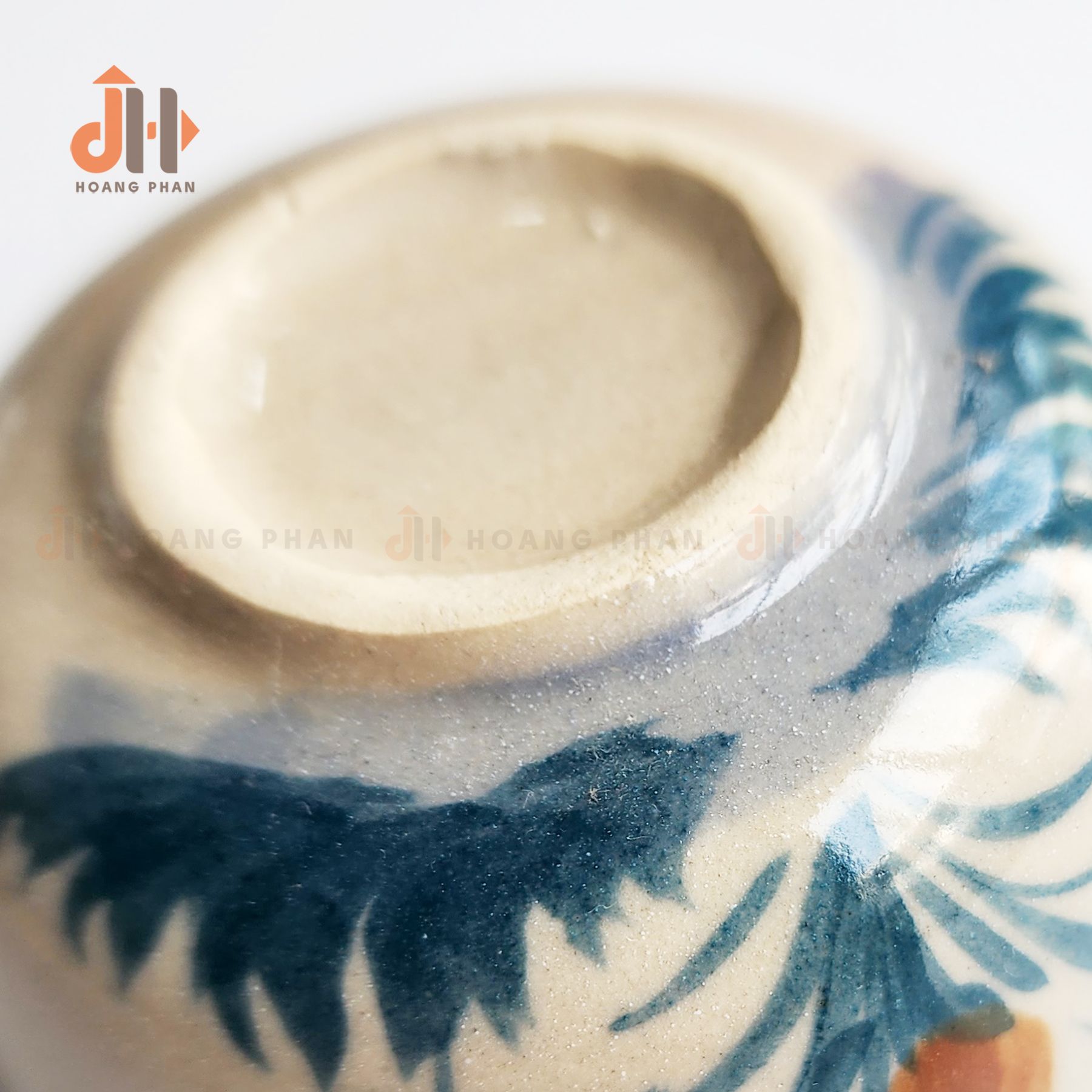 Bộ ấm trà Nam Bộ cổ điển họa tiết gà trống - 06