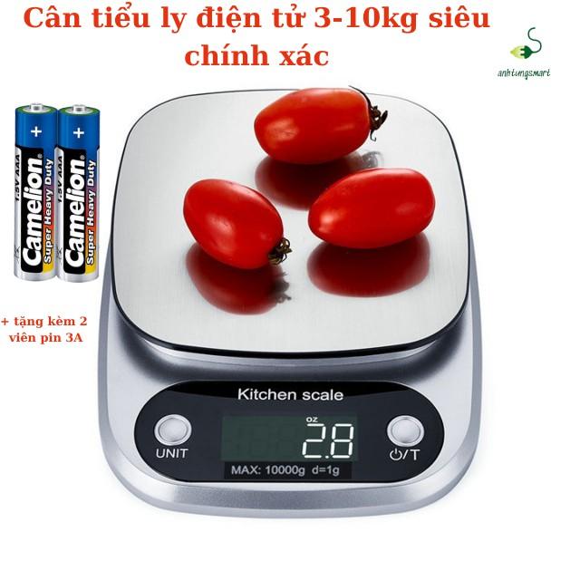 Cân Nhà Bếp Điện Tử Kitchen Scale Cân Được 10kg Chính Xác Tới 1gram EB10