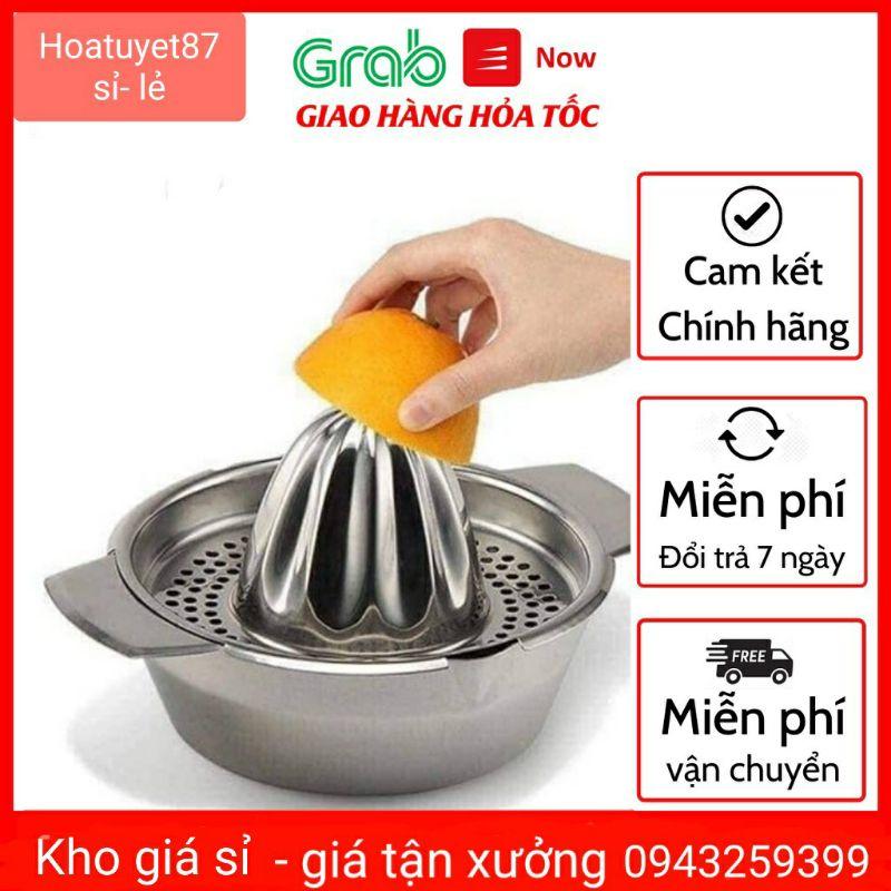 Vắt cam bằng inox cao cấp có khay hứng nước