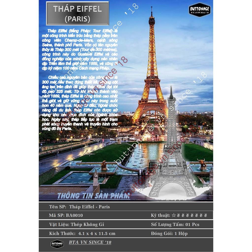 Mô Hình Lắp Ráp 3d Tháp Eiffel - Paris