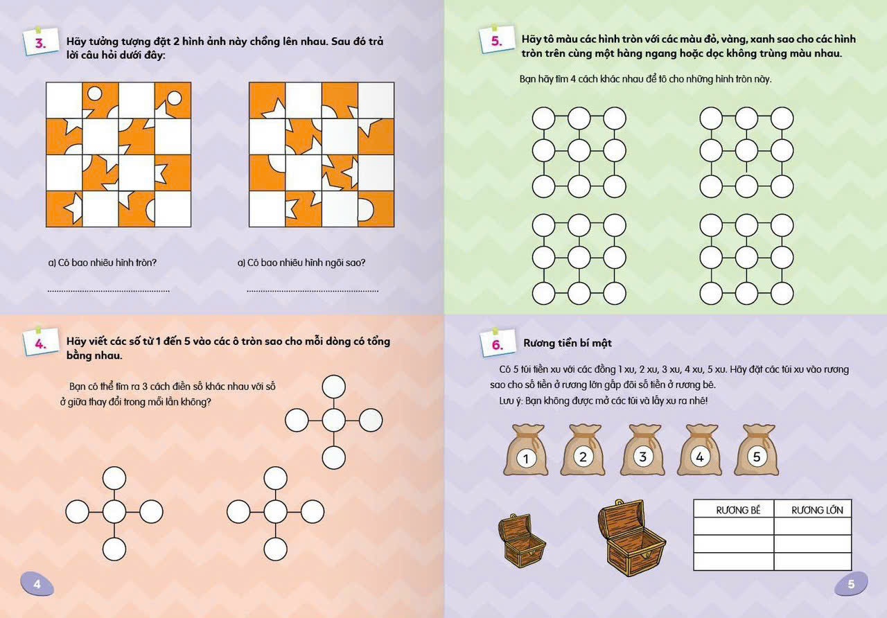 Sách Khám Phá Tiềm Năng Con Trẻ - Trò Chơi Hack Não