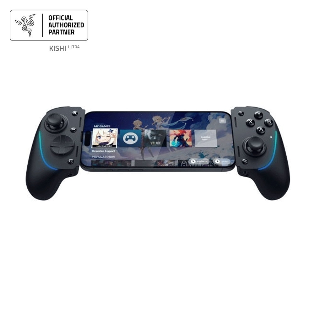 Razer Kishi Ultra - Tay Cầm Chơi Game dành cho thiết bị iPhone, Android và iPad Mini - Hàng chính hãng