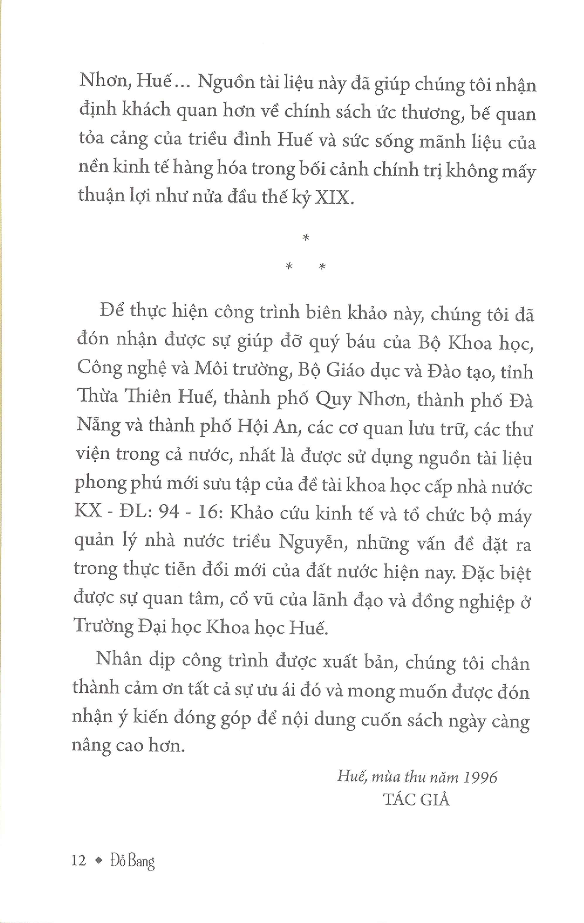 Kinh Tế Thương Nghiệp Việt Nam Dưới Triều Nguyễn