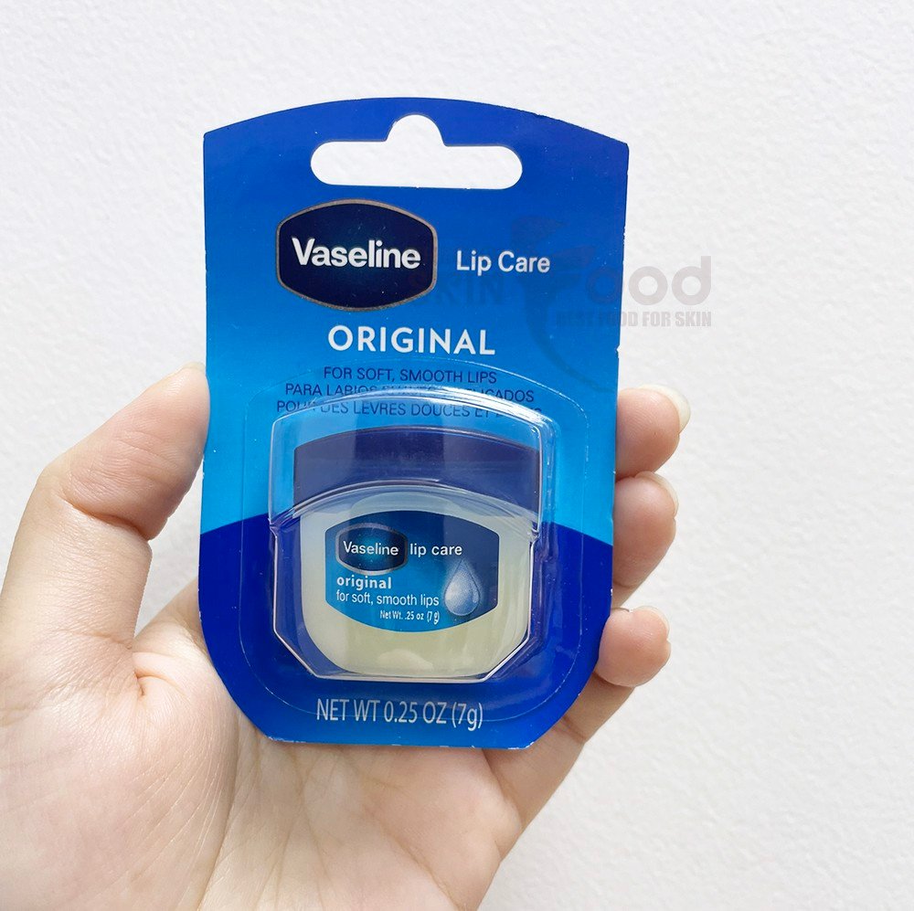 Combo 2 Son Dưỡng Môi Vaseline Lip 7g