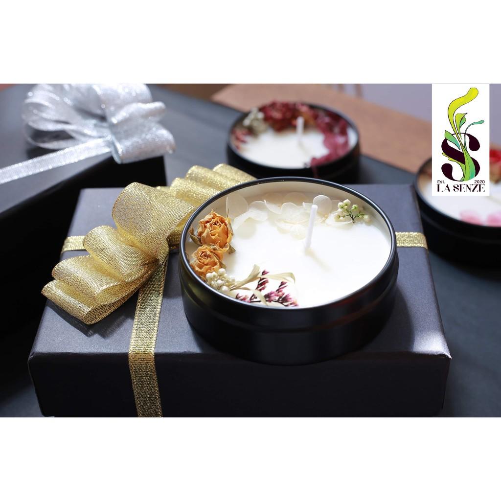 Nến Thơm Tinh Dầu không khói sáp đậu nành - Happy Flowers Scented Candle