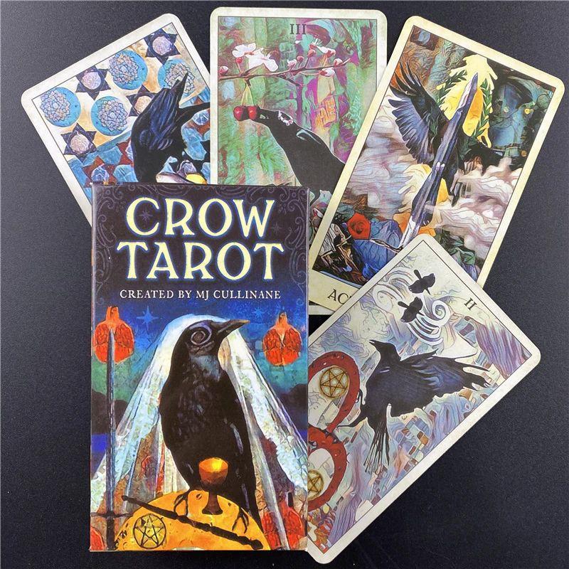 Bài Tarot Crow Tarot Tặng Đá Thanh Tẩy