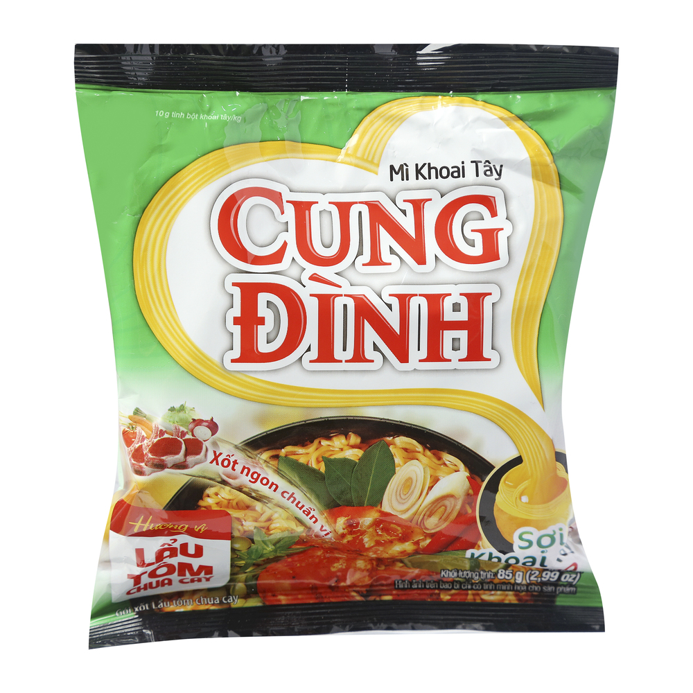 Mì Cung Đình Lẩu Tôm Chua Cay 85G