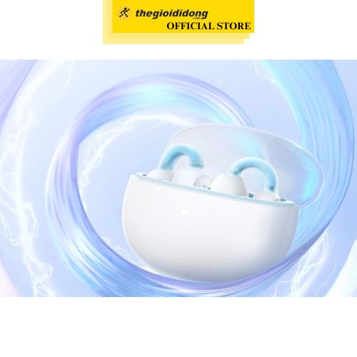 Tai nghe Bluetooth Open-Ear TWS Baseus AirGo 1 Ring Trắng - Hàng chính hãng